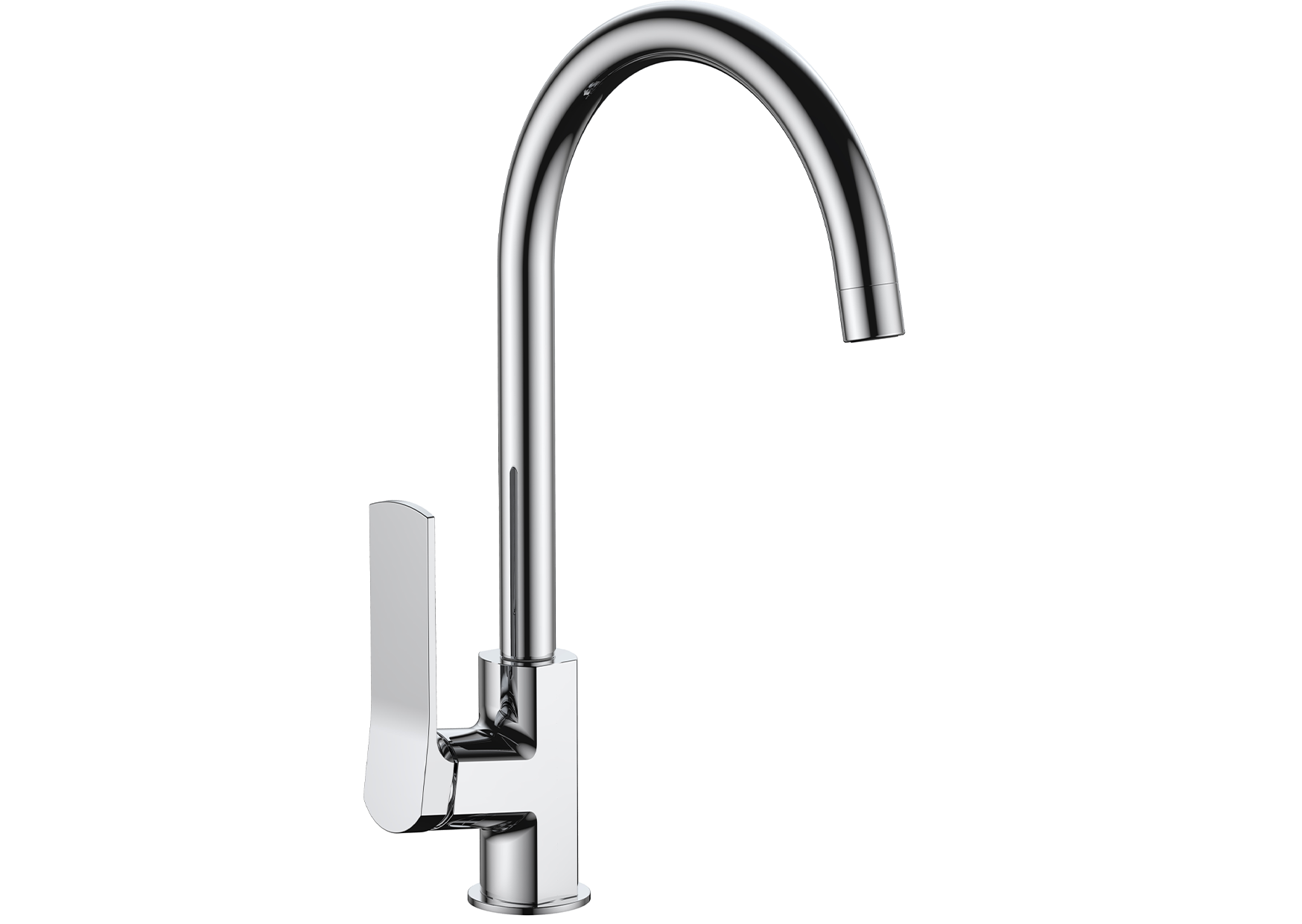 Verona Kitchen Mixer Deck Brass