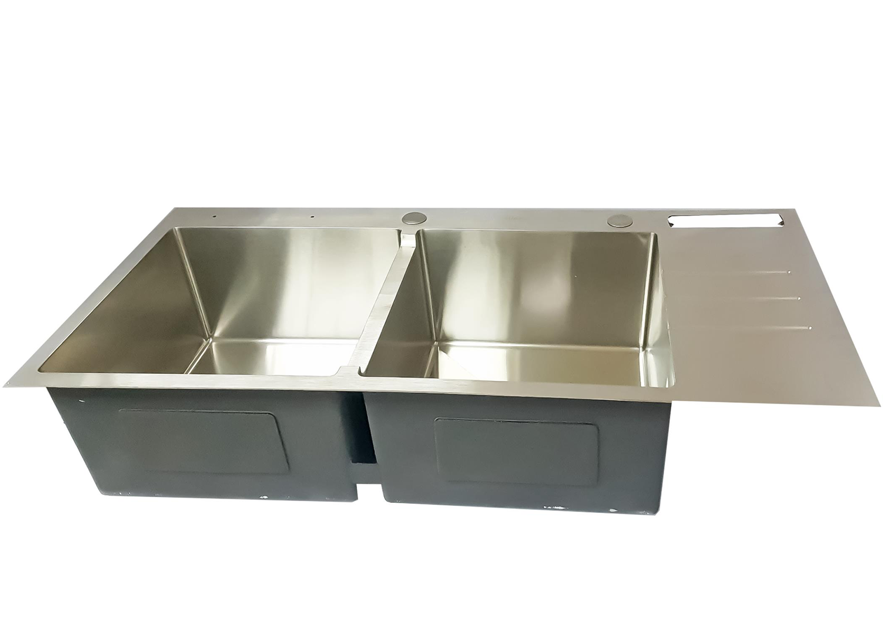 Sillago Facunda Square Double Bowl Kitchen Sink