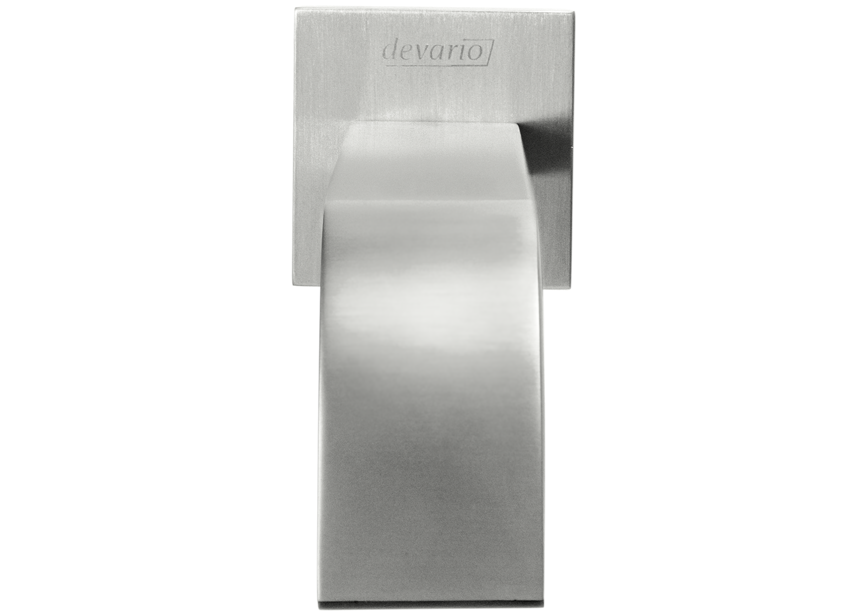 Devario Wall Spout Curved 30*15*185mm Brass