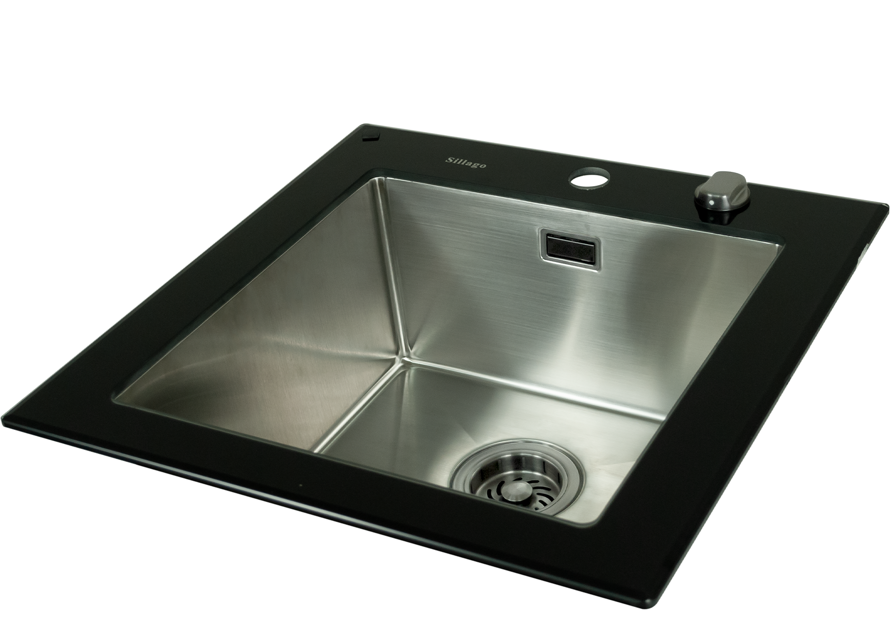 Quinn Large Bowl Glass Kitchen Sink