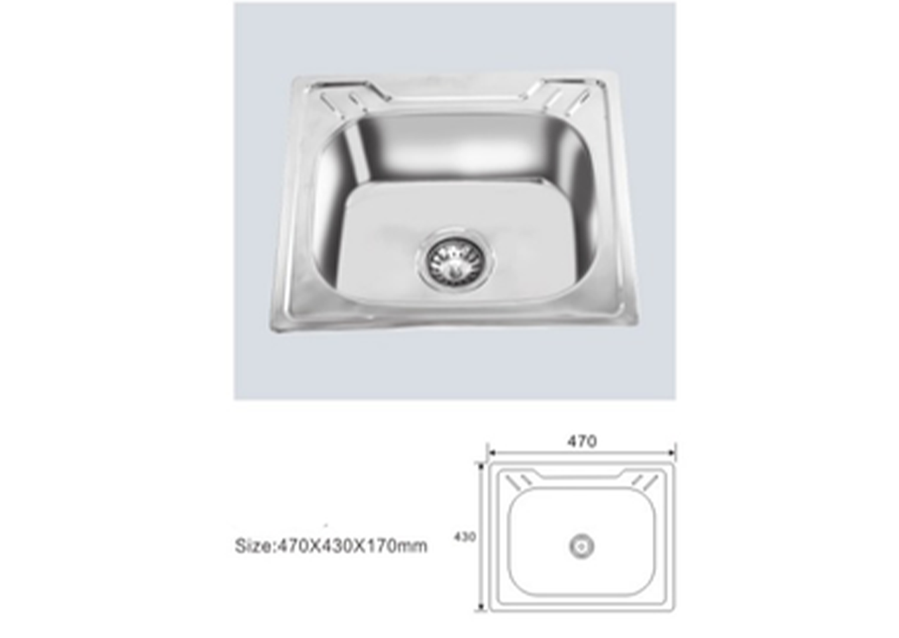 Sillago Demetario Machine Single Bowl Sink