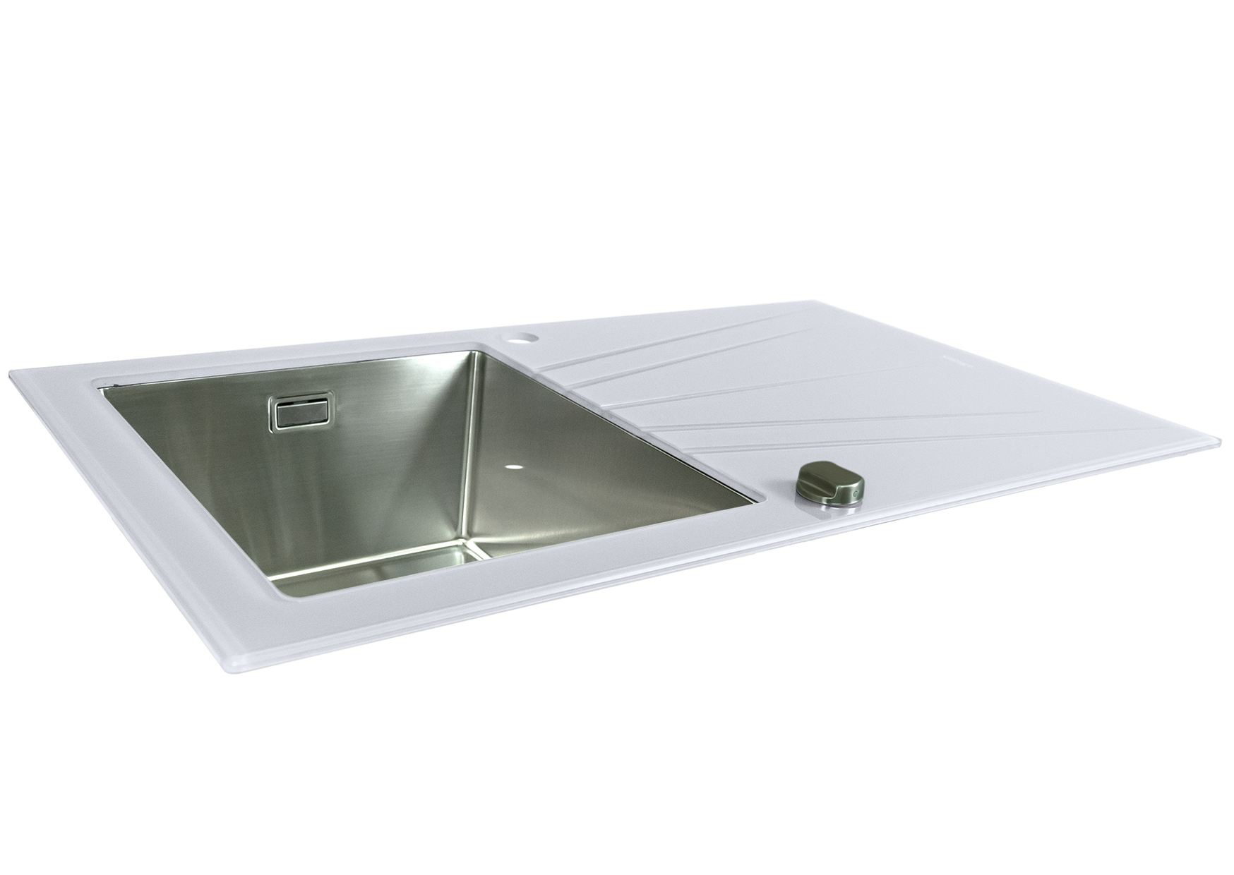 Alva Large Bowl Glass Kitchen Sink