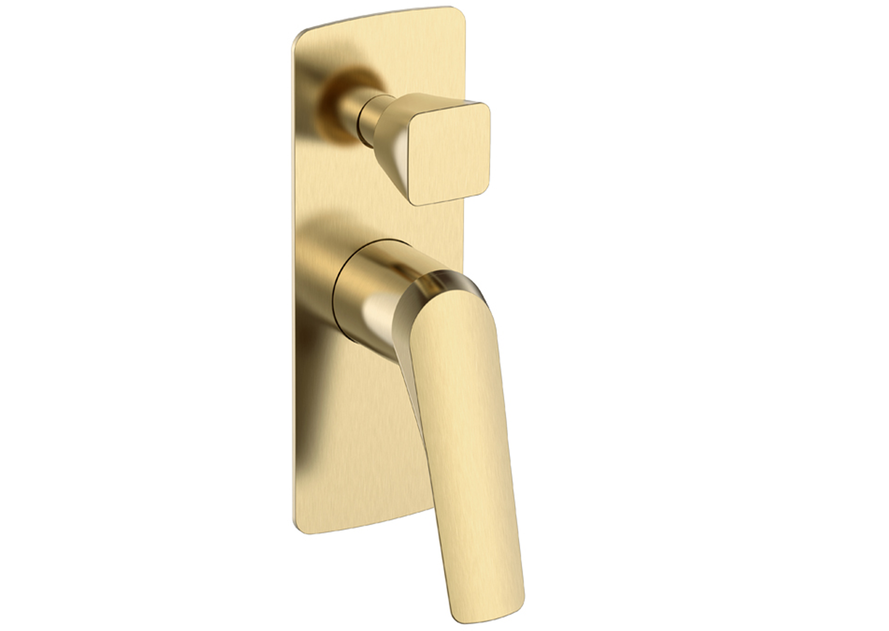 Fabro Shower Mixer With Diverter Brass