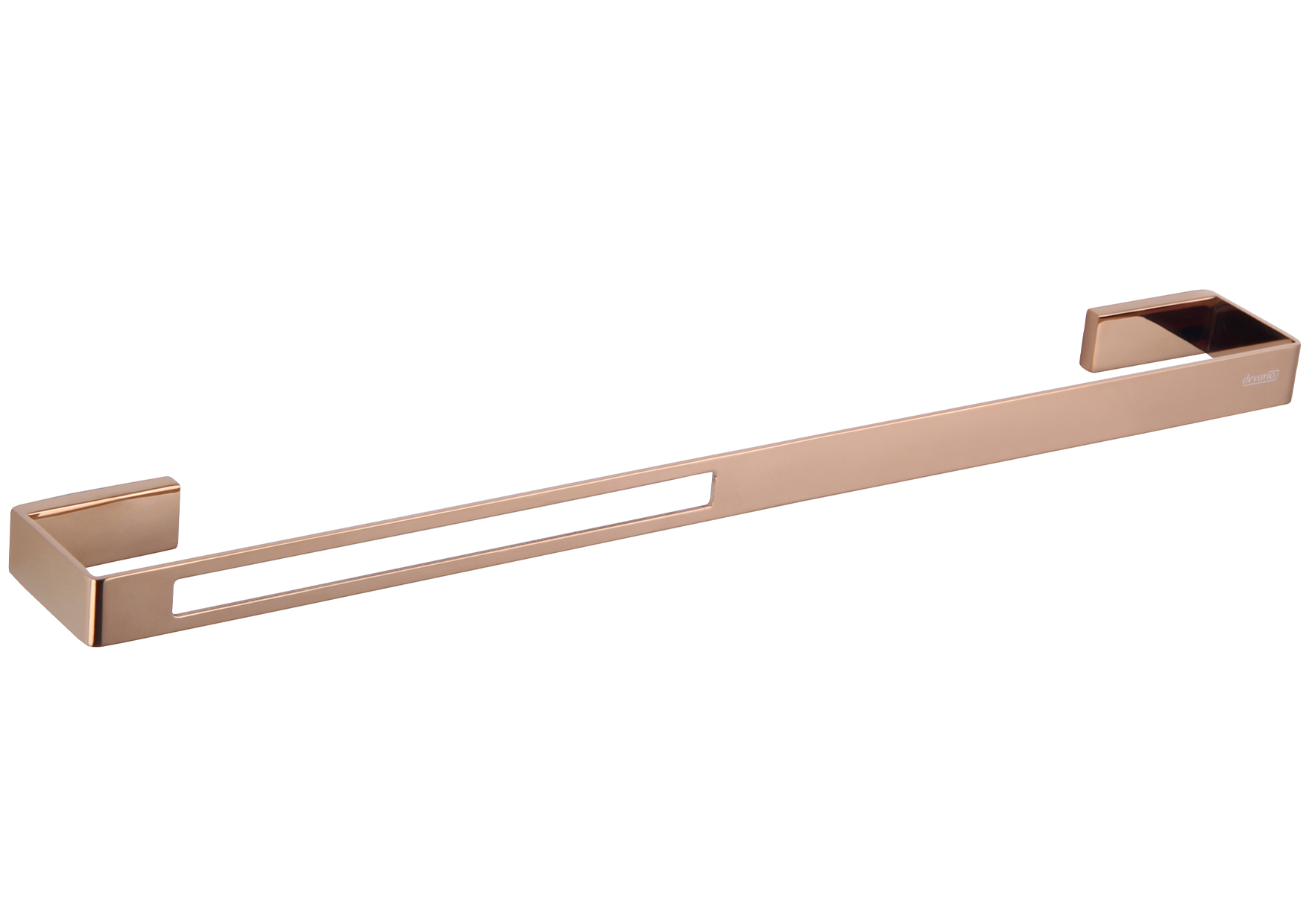 Devario Premio Single Towel Rail Square -60cm