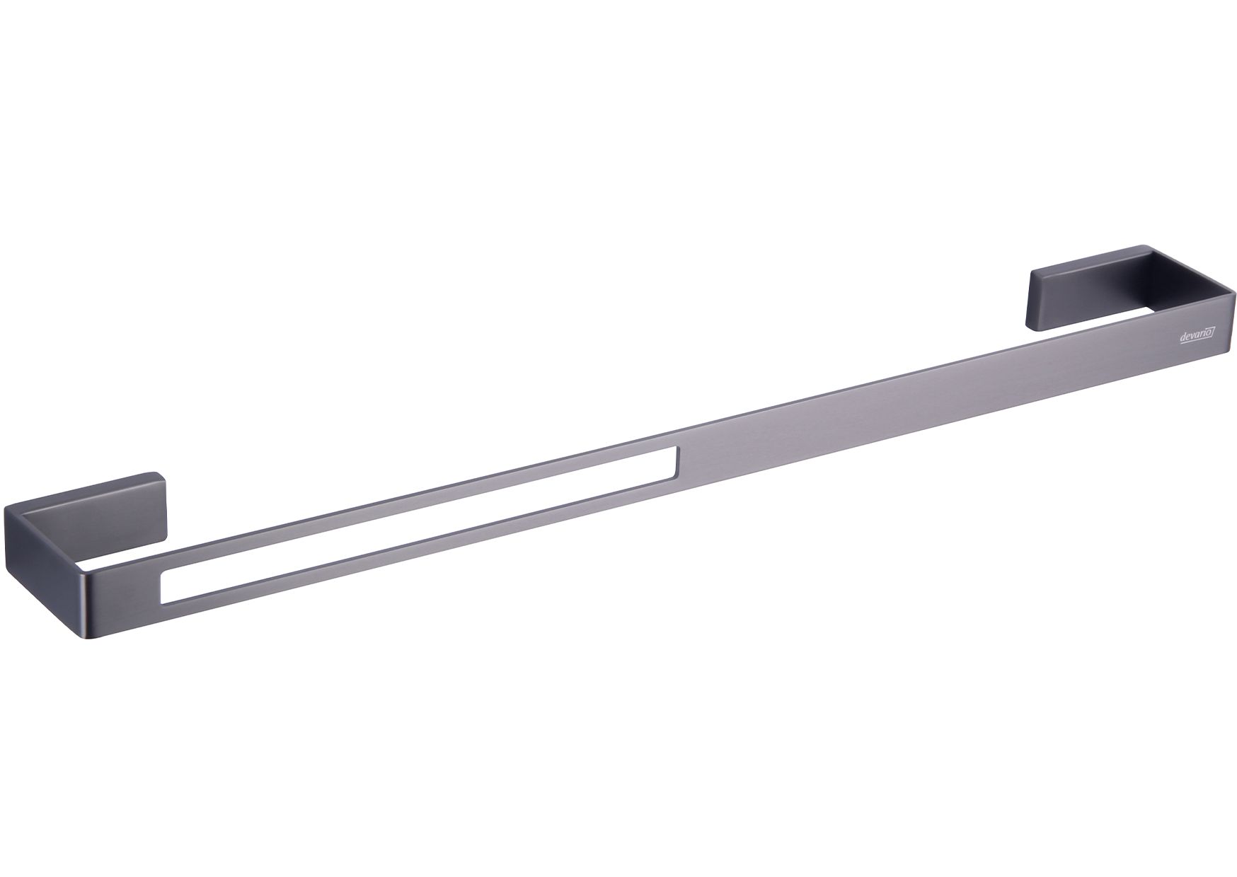 Devario Premio Single Towel Rail Square -60cm