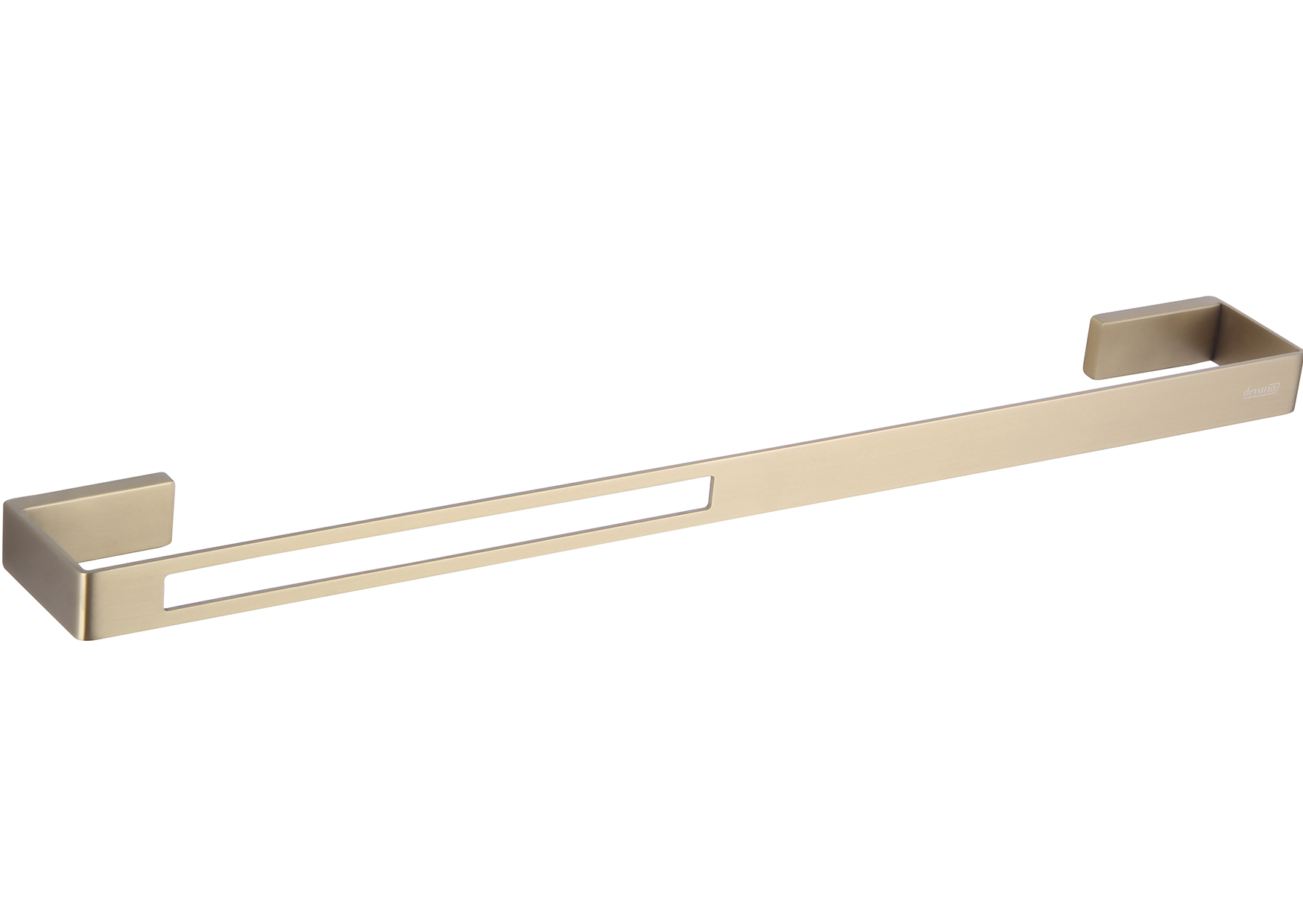 Devario Premio Single Towel Rail Square -60cm