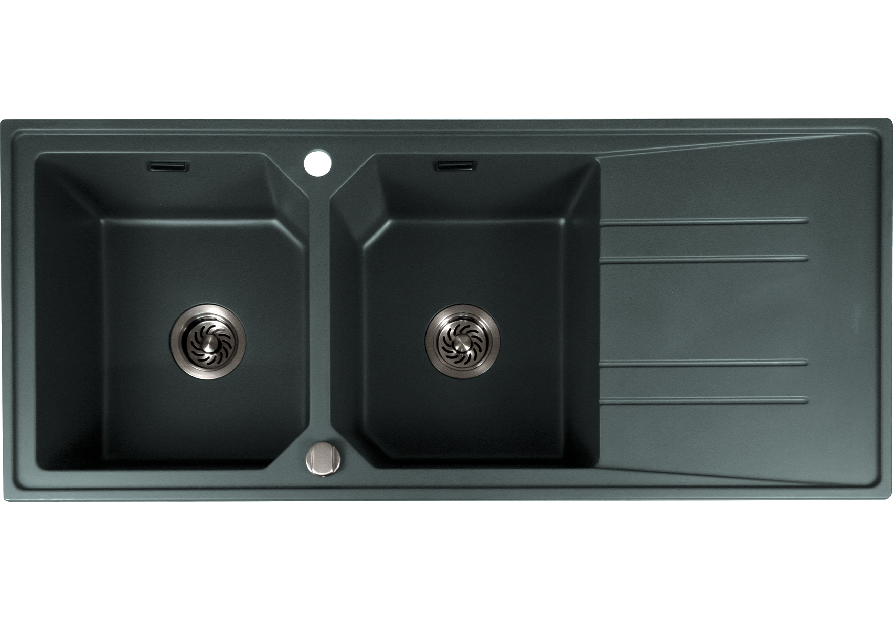 Mahina Double Bowl Quartz Kitchen Sink