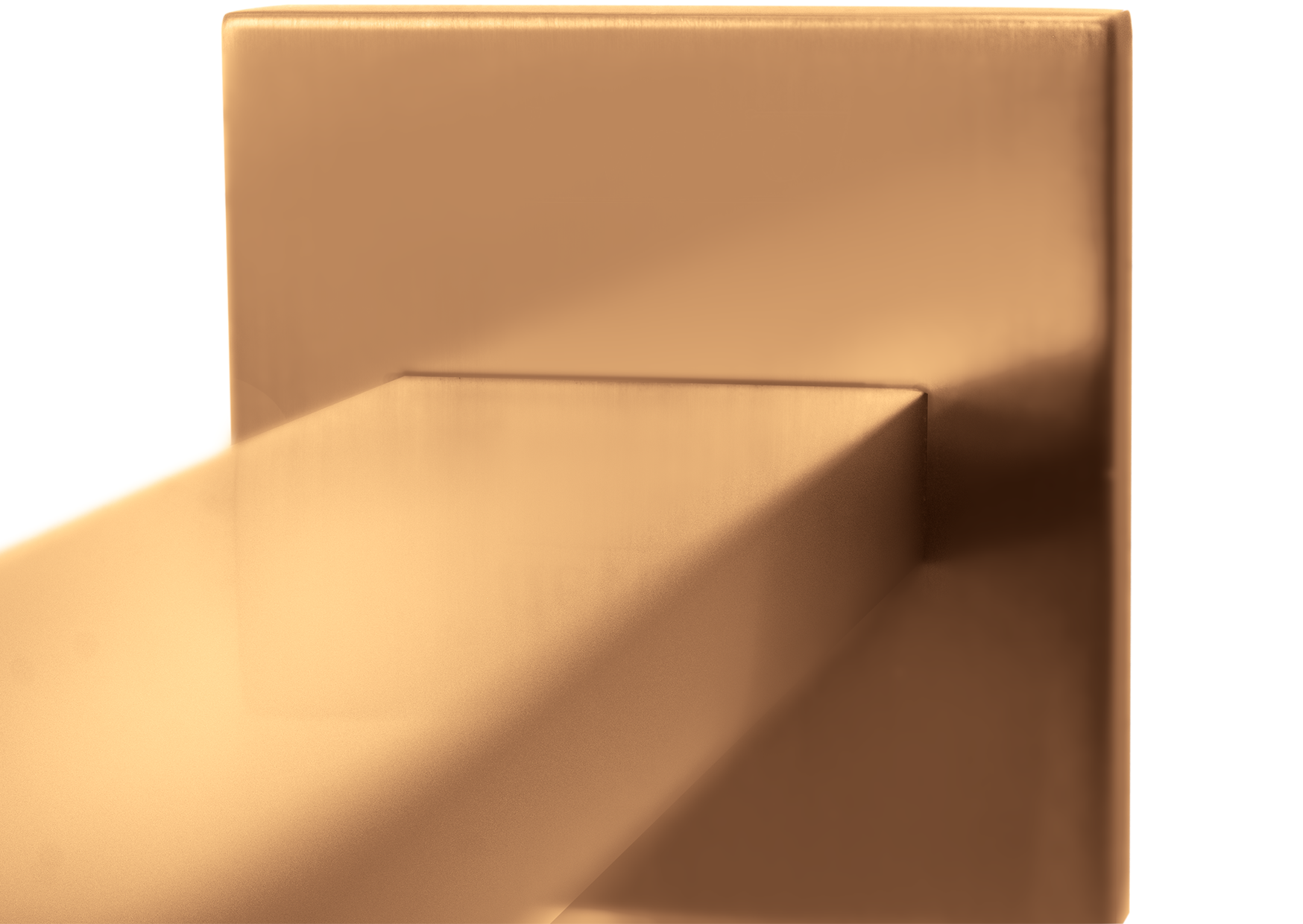 Devario Wall Spout Curved 30*15*185mm Brass