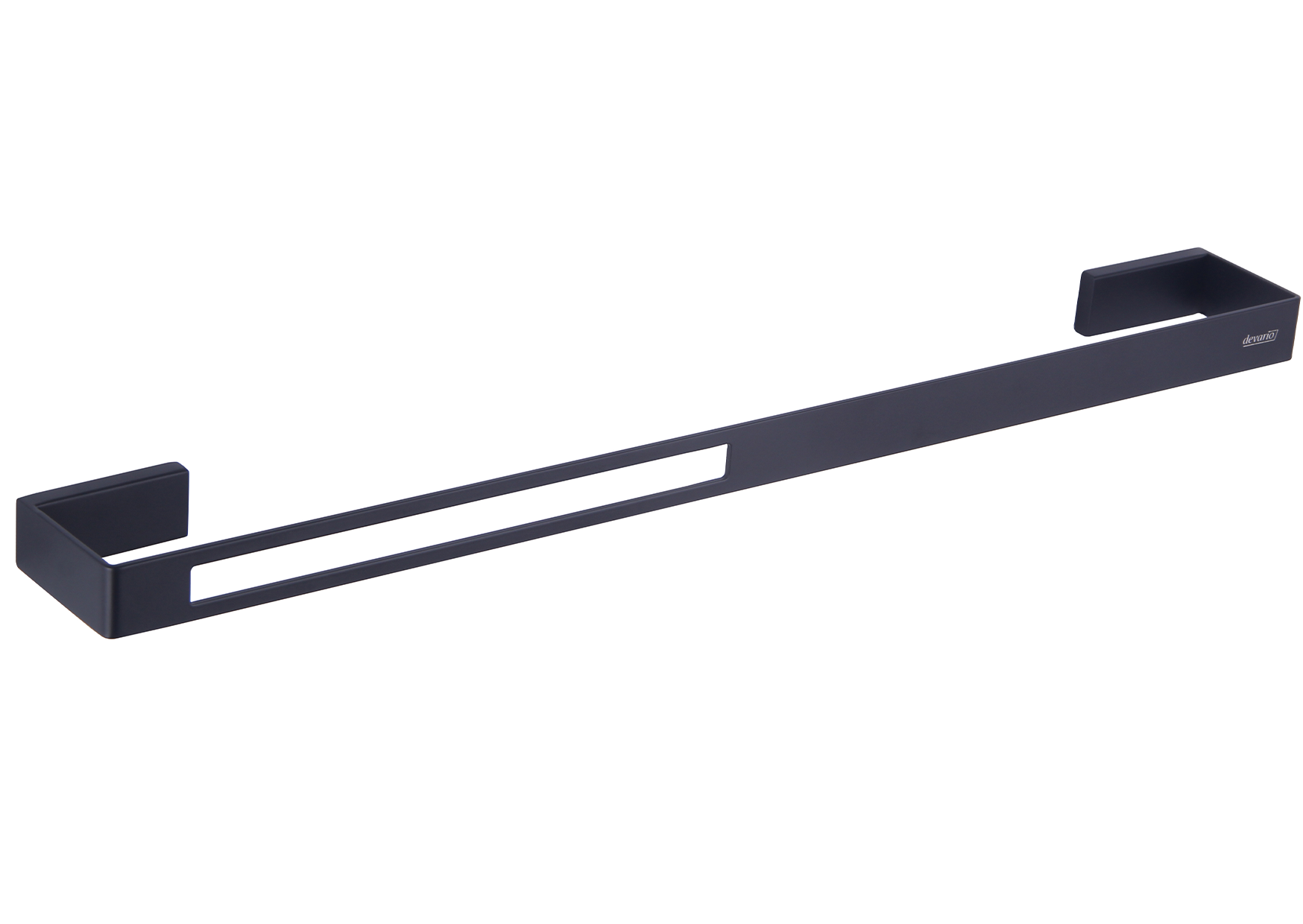 Devario Premio Single Towel Rail Square -60cm