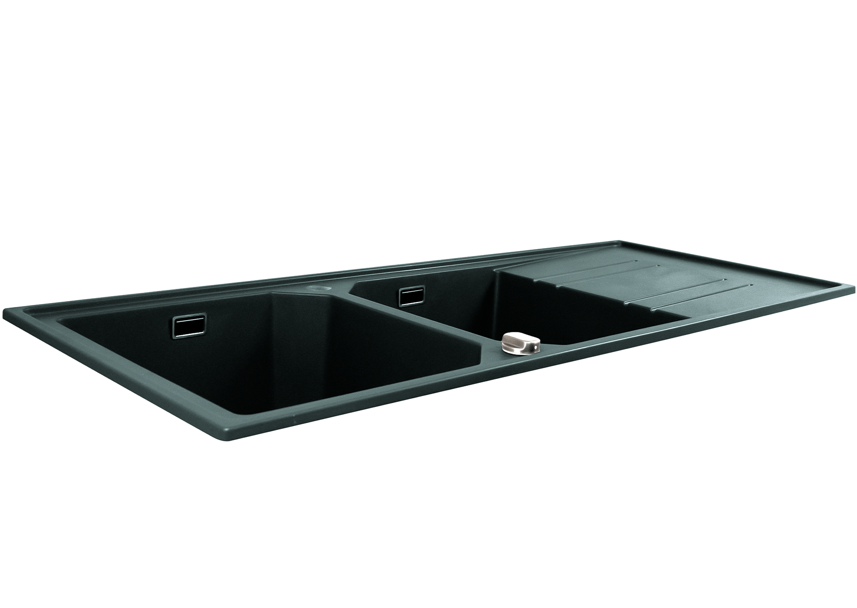 Mahina Double Bowl Quartz Kitchen Sink