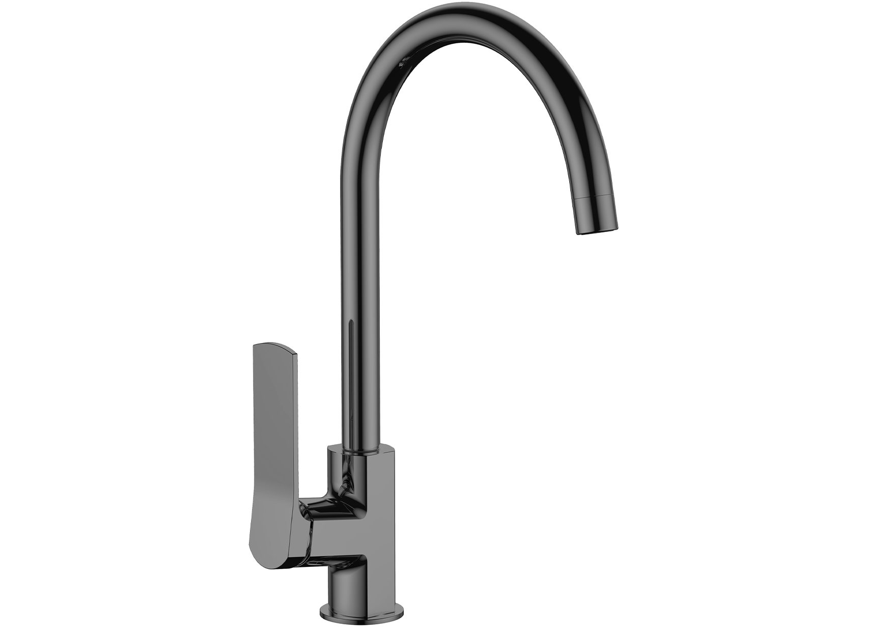 Verona Kitchen Mixer Deck Brass