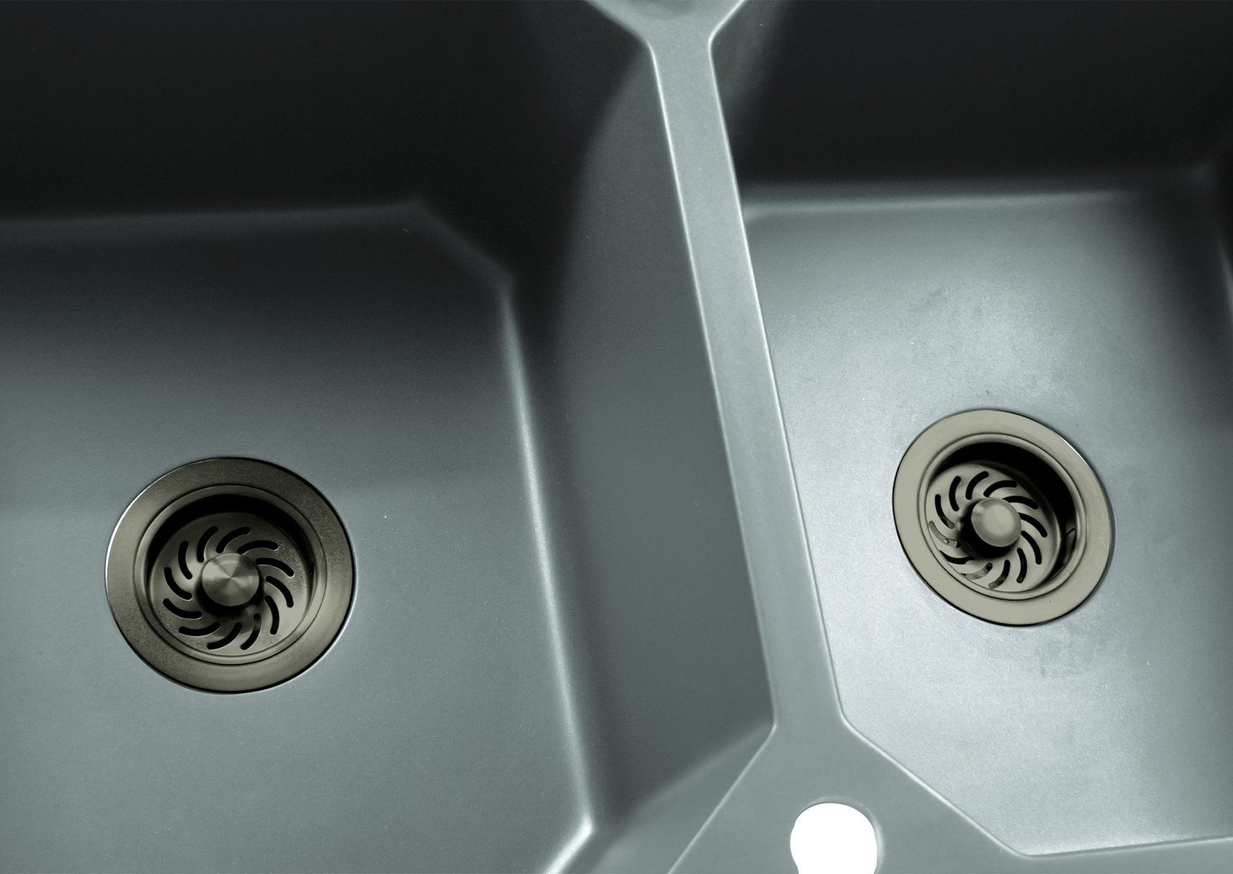 Mahina Double Bowl Quartz Kitchen Sink