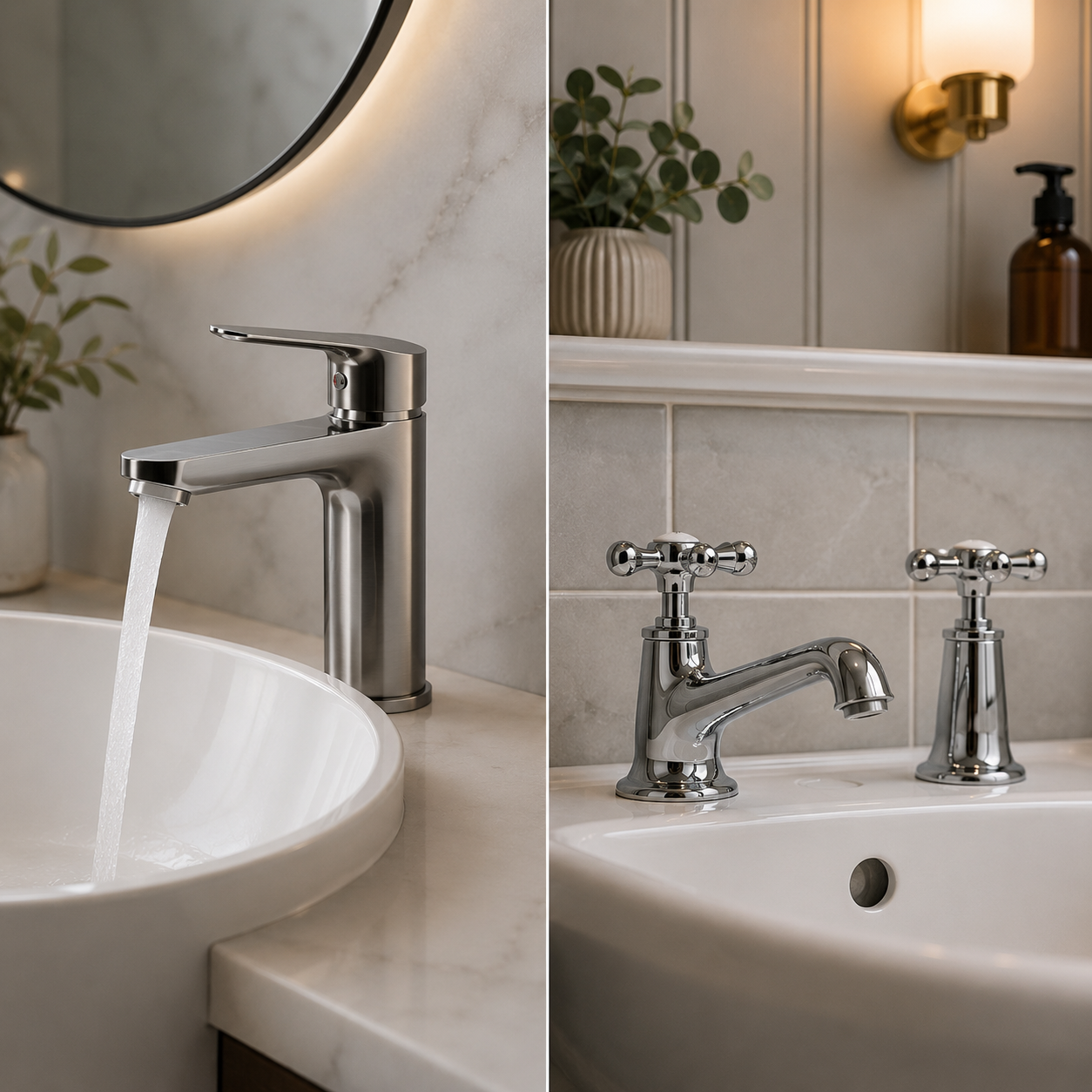 Basin Mixer vs Pillar Taps: What's the Difference?