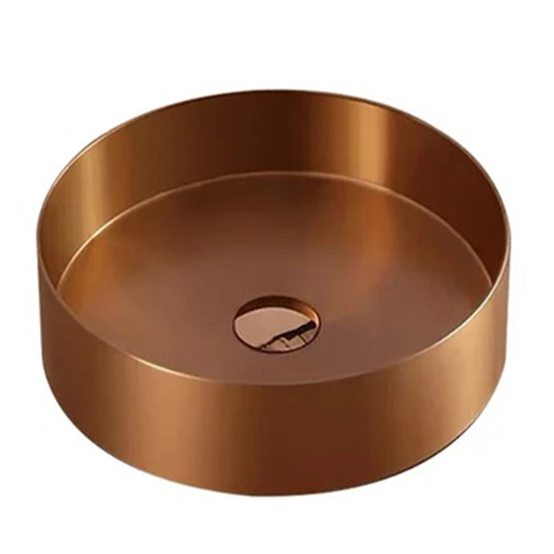 Avery Round Stainless Steel Wash Basin