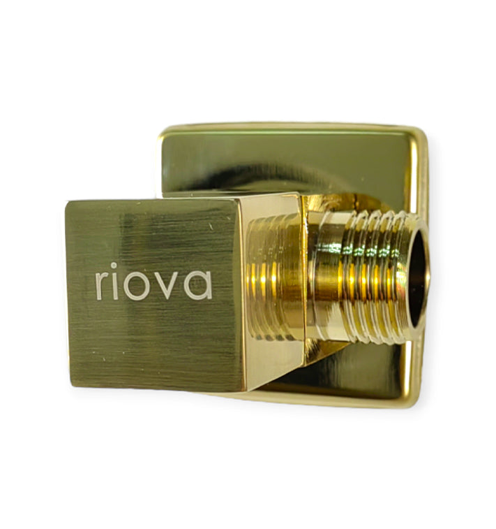 Riova Angle Valve Square Brass