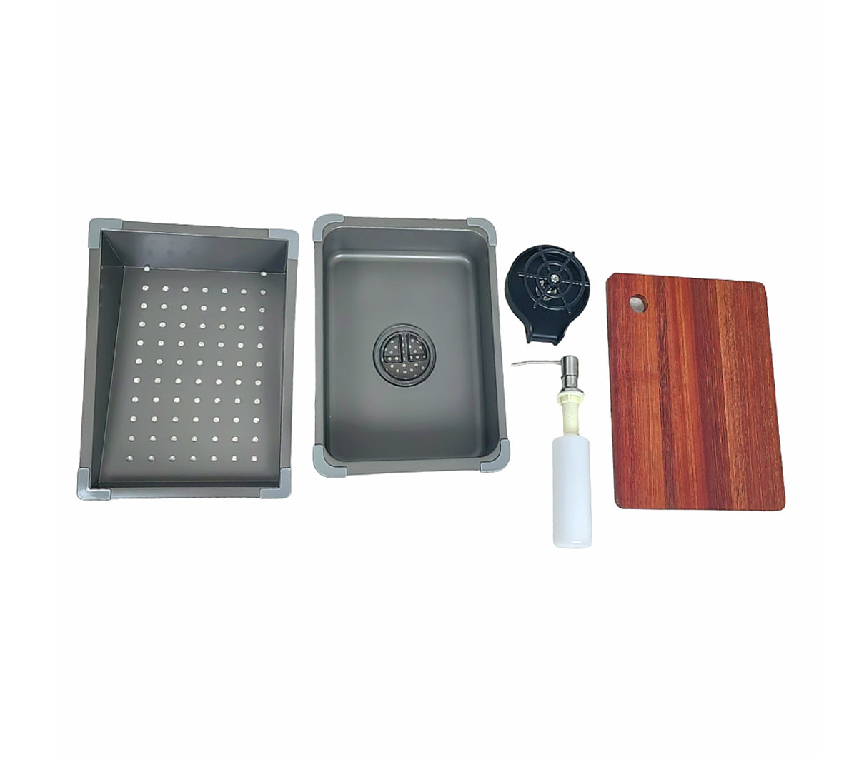 Clarina Drop In Kitchen Sink With Accessories