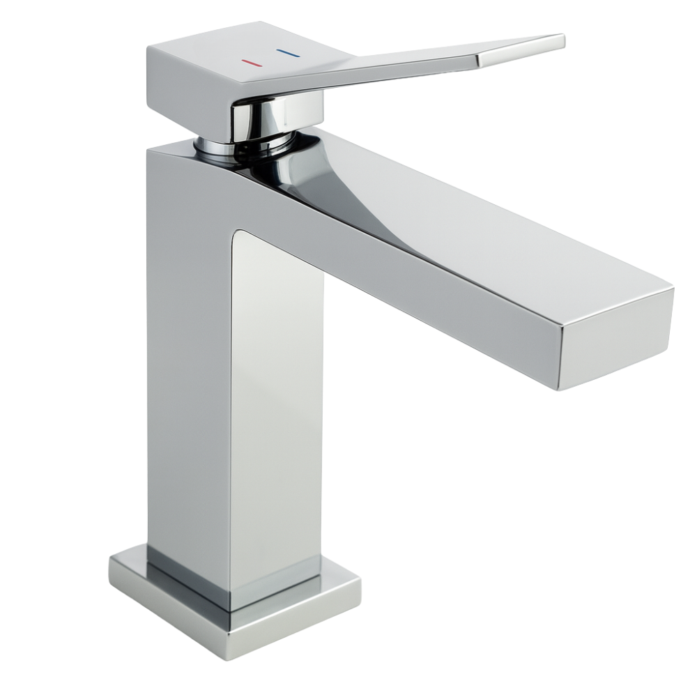 Milan Basin Mixer Brass