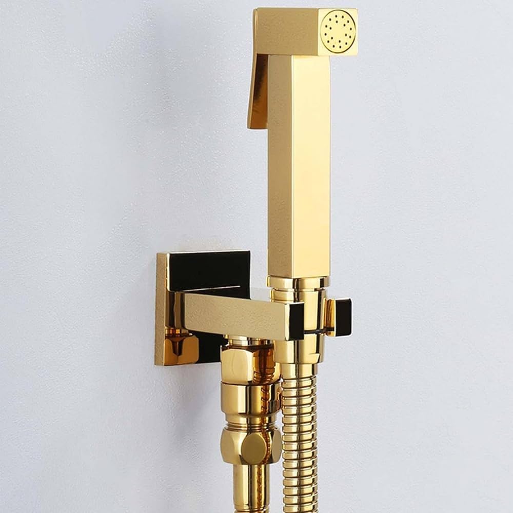 Devario Premio Shattaf Sprayer Square Brass