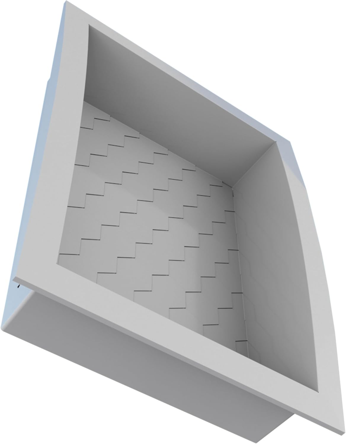 Honeycomb Plastic Wall Niche