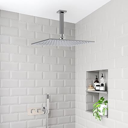 Devario Premio Shower Arm Ceiling Square 25*25*300mm s/s