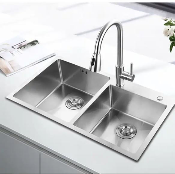 Sillago Obdulia Double Bowl Kitchen Sink