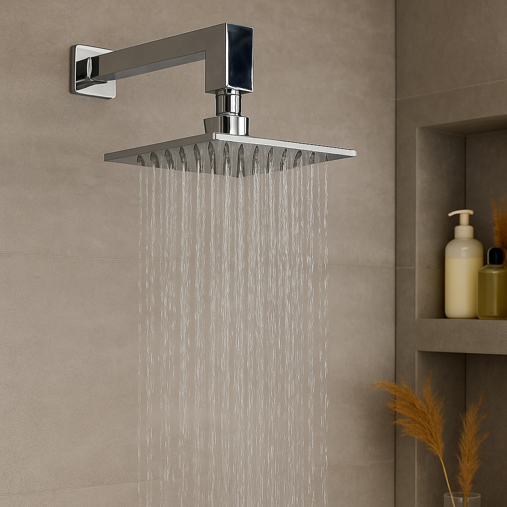 Devario Dido Rain Fall Shower Head Square -15CM