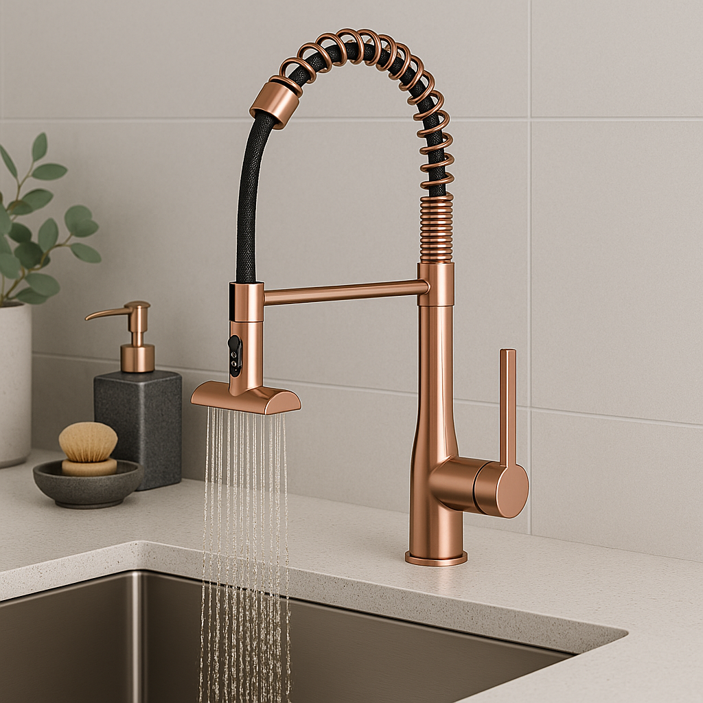 Novara Flexi Pull Out Kitchen Mixer