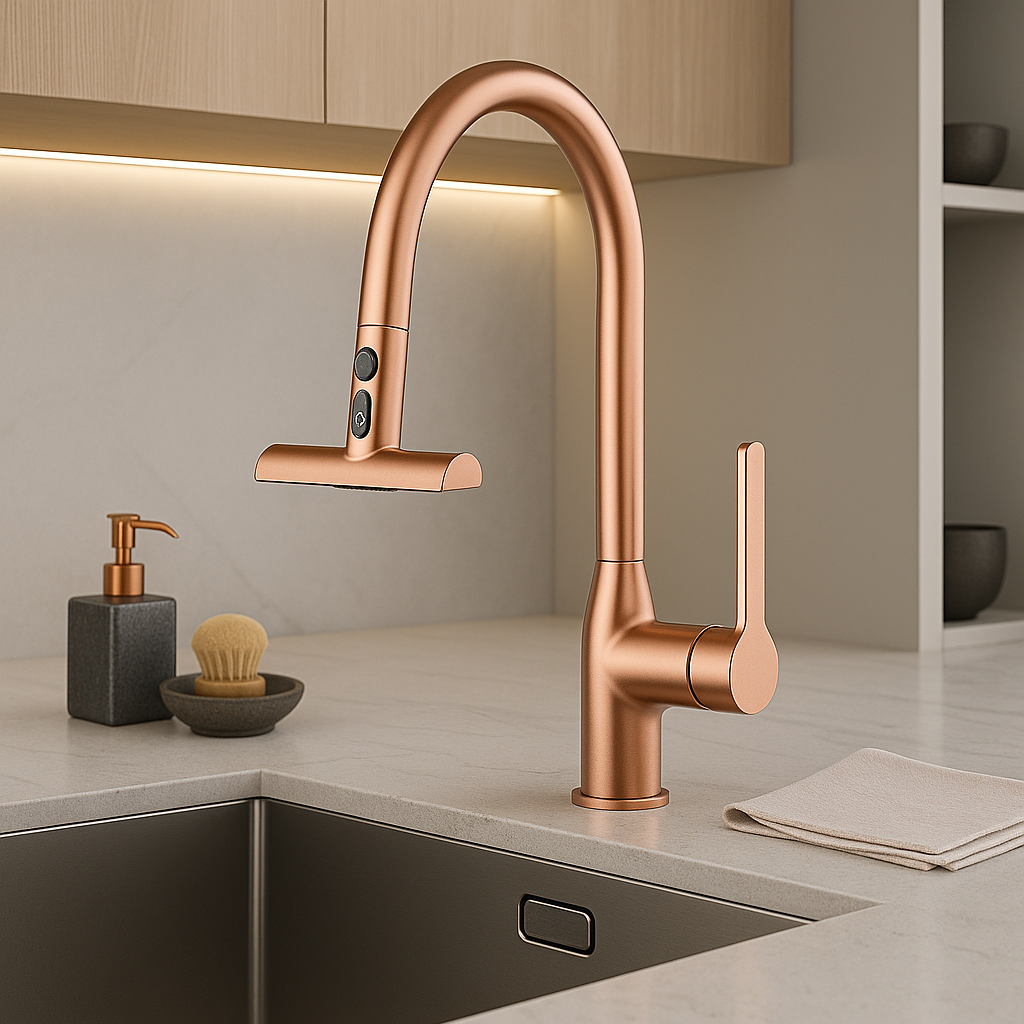 Novara Pull-Out Kitchen Mixer