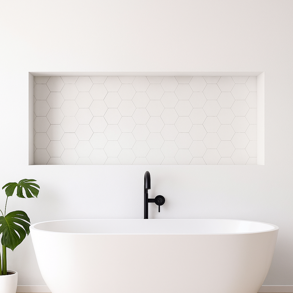 Honeycomb Plastic Wall Niche