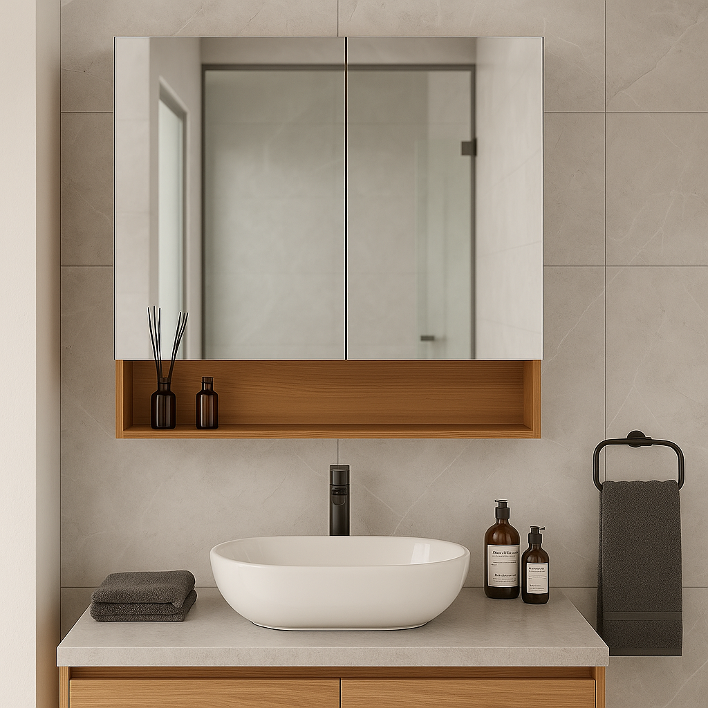 Espelheira MAD 800 Bathroom Mirror With Niche