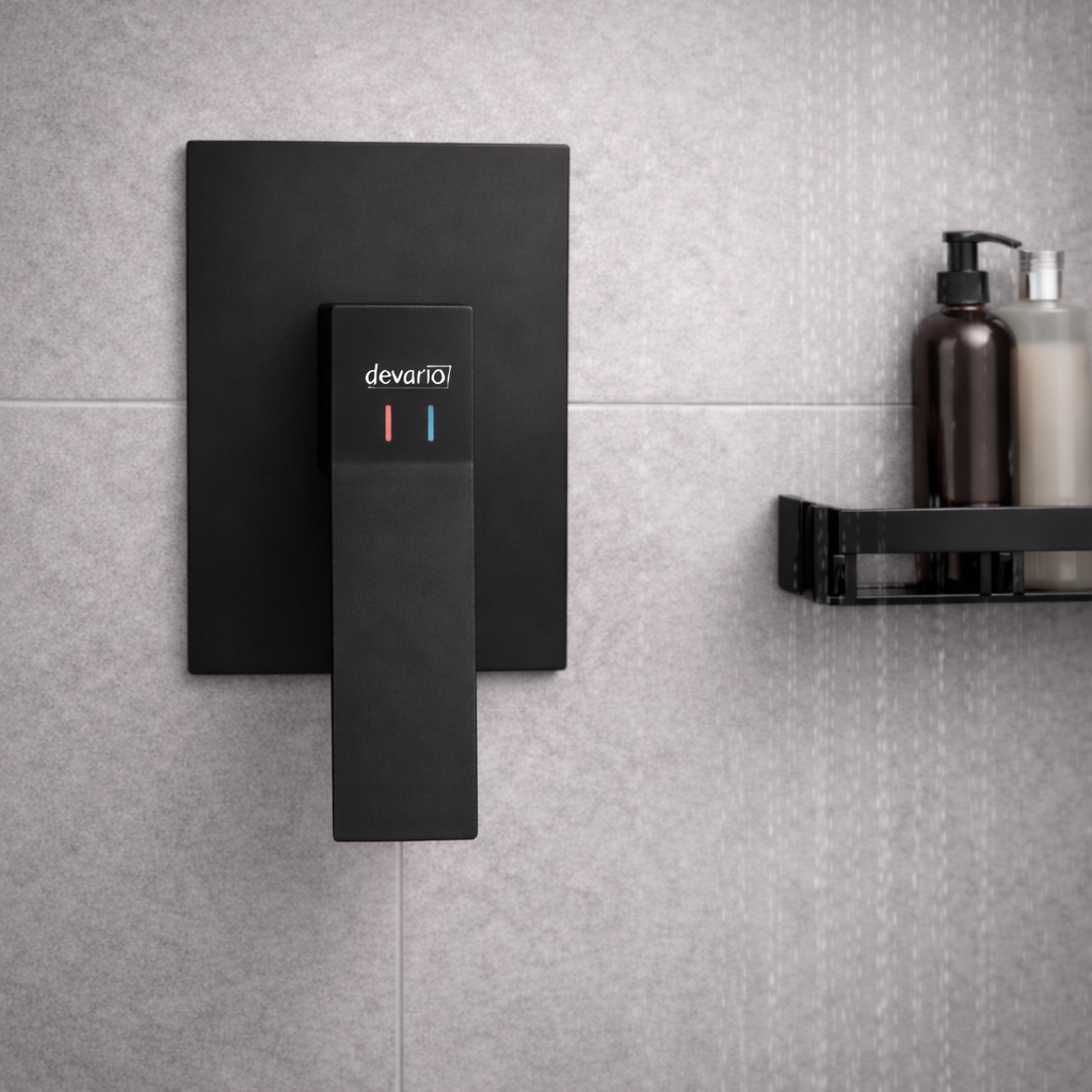 Milan Shower Mixer Brass