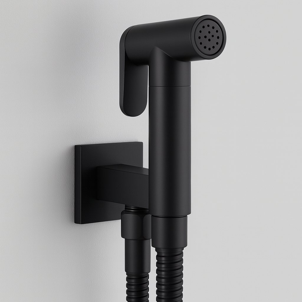 Devario Premio Shattaf Sprayer Round Brass