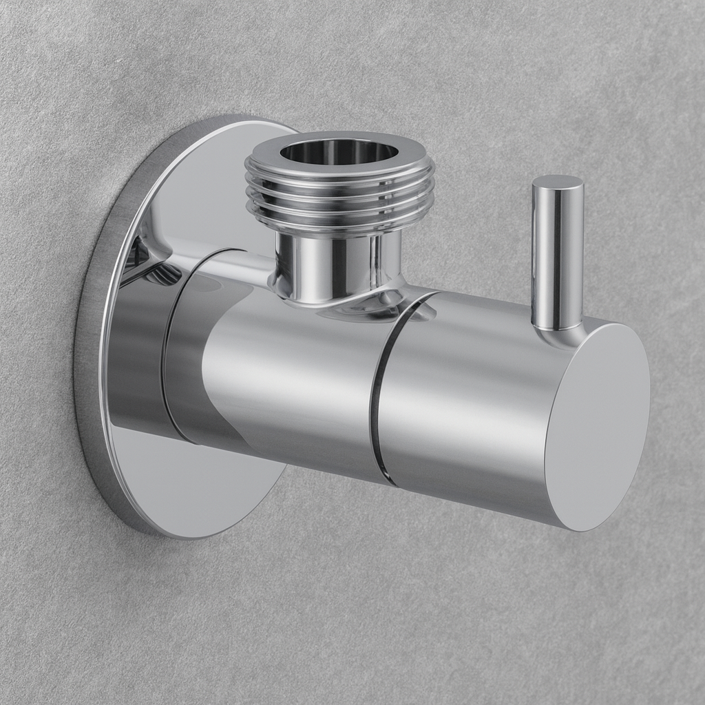 Devario Premio Angle Valve Round Brass HQ