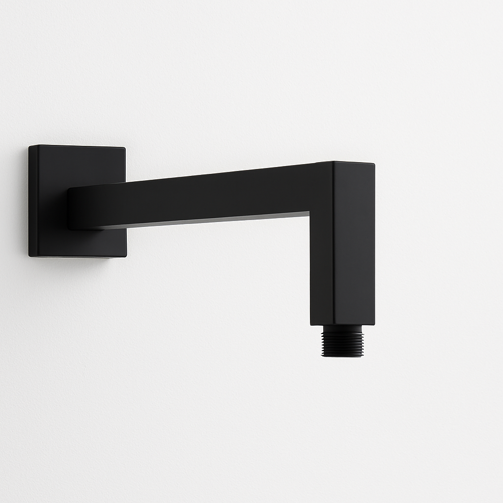 Devario Gia Shower Arm Square 40cm - Black