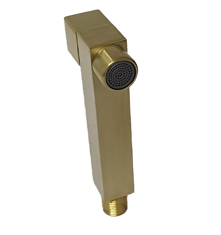 Riova Square Spout With Valve Brass