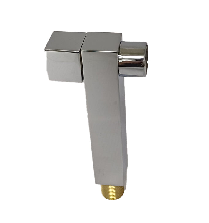 Riova Square Spout With Valve Brass