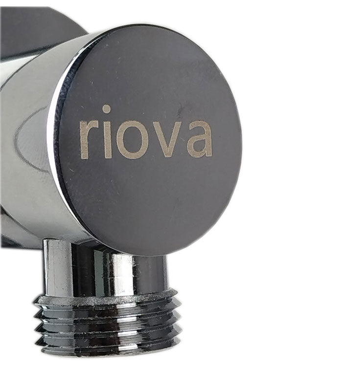 Riova Round Outlet Brass