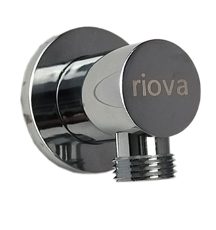 Riova Round Outlet Brass