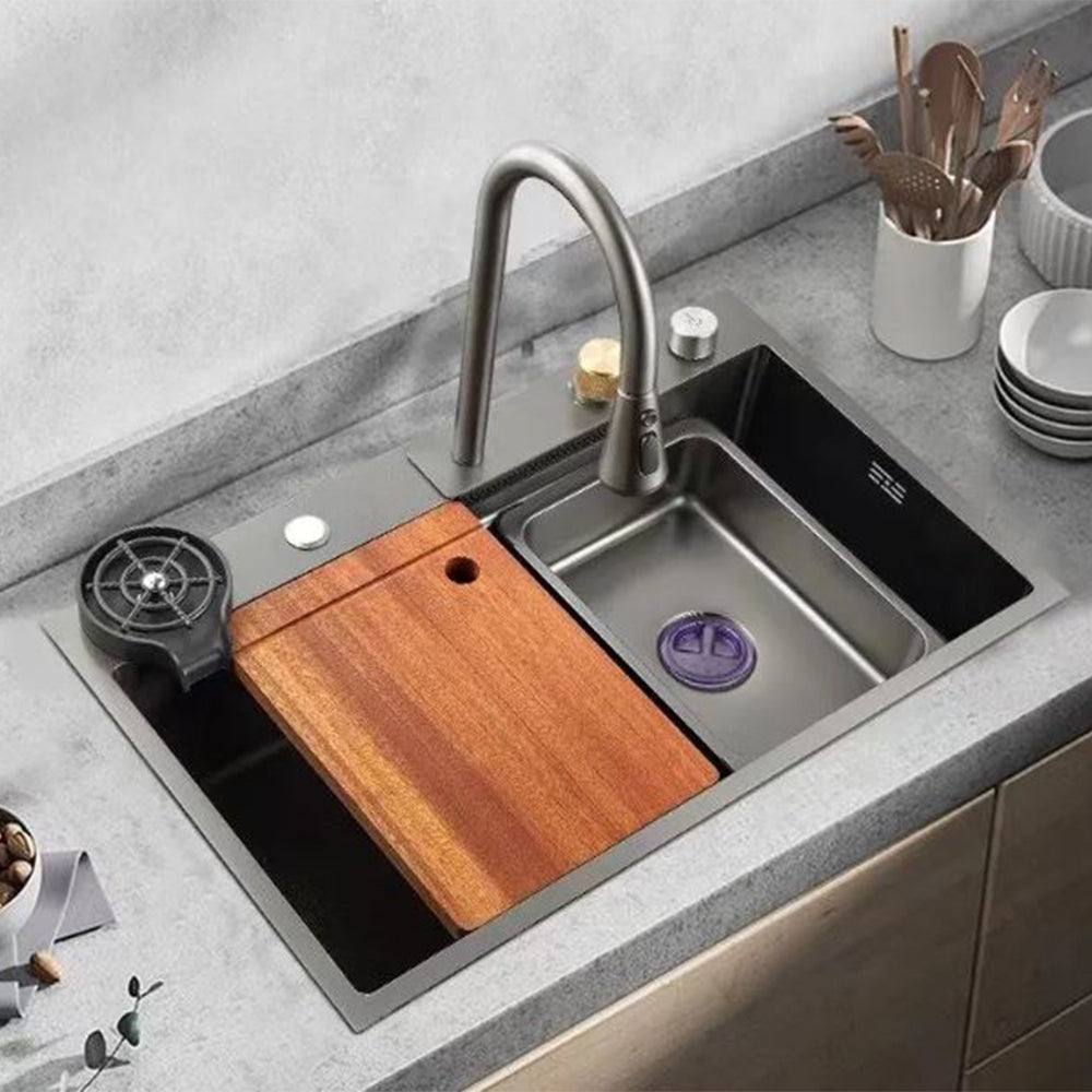 Clarina Drop In Kitchen Sink With Accessories