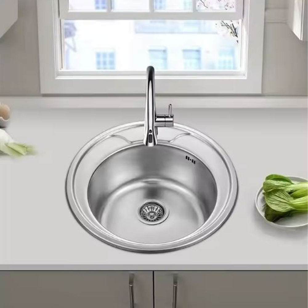 Sillago Eloise Round Single Bowl Kitchen Sink