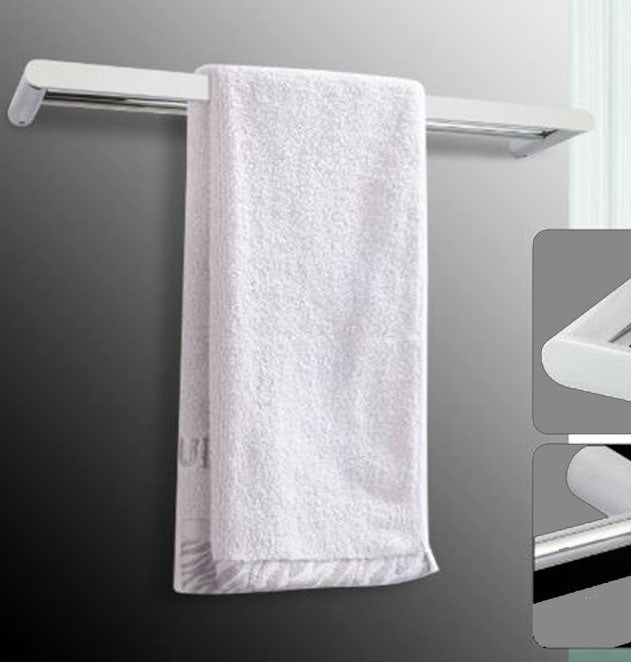 Devario Premio Double Towel Rail Round