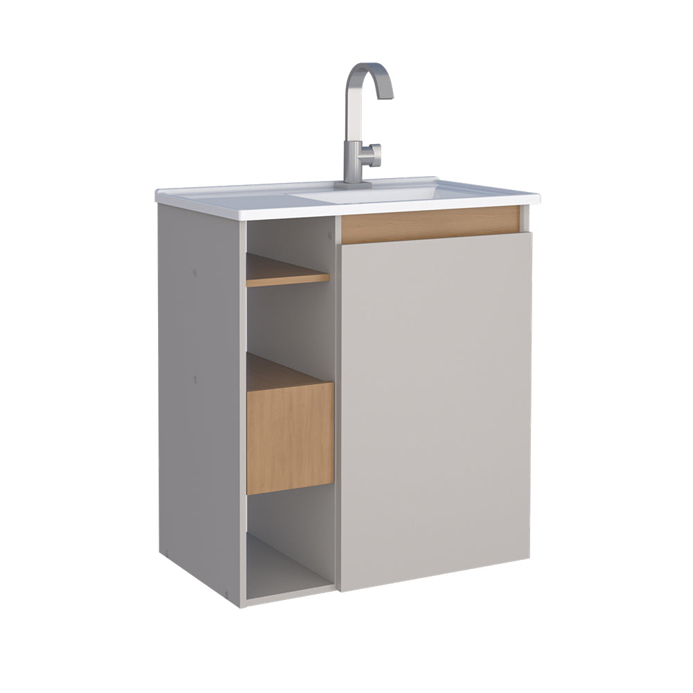 Lotus 60 Wooden Bathroom Vanity