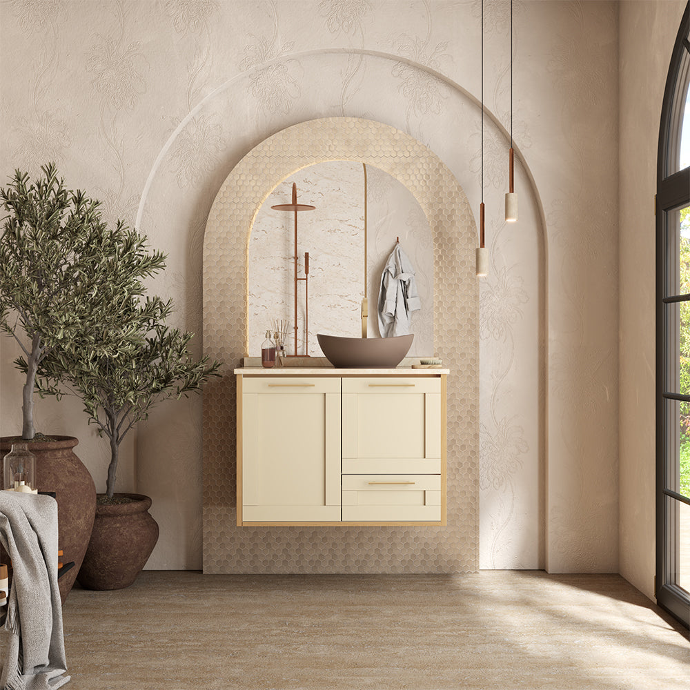 Petunia  Bathroom Vanity With Bali Basin