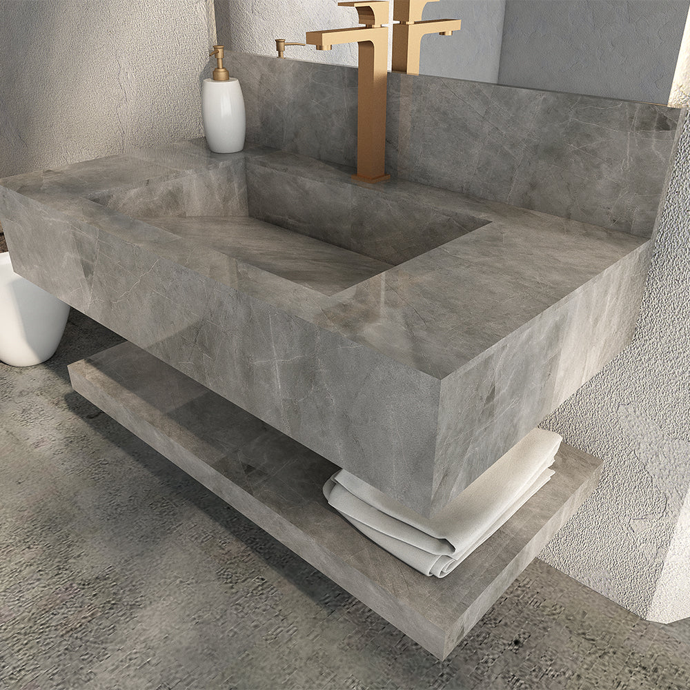 Milano Porcelain Bathroom Countertop