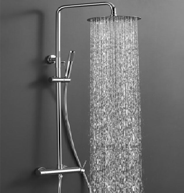 Devario Premio Shower Head - Round 250mm s/s