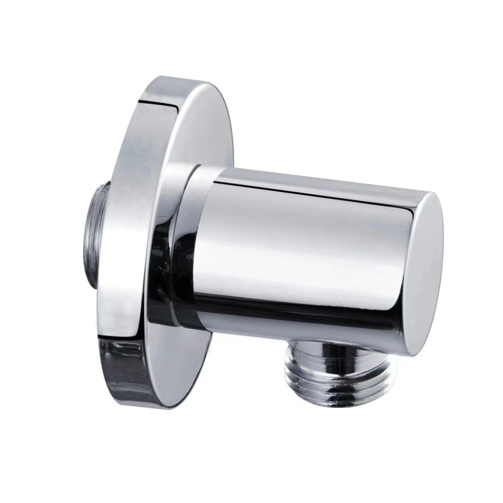 Devario Premio Shower Outlet Elbow Round Brass