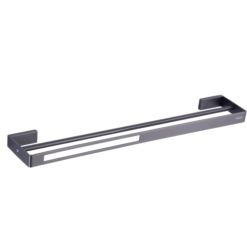 Devario Double Towel Rail Square -60cm