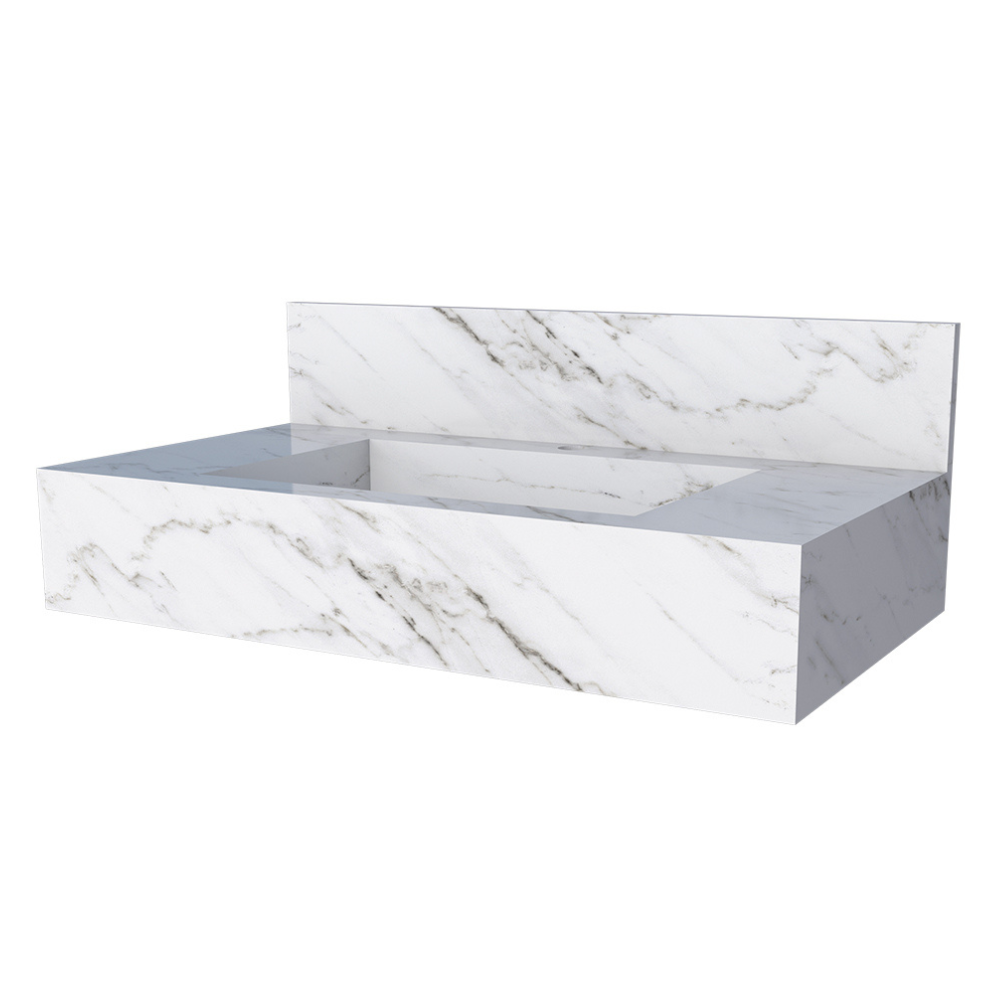 Milano Porcelain Bathroom Countertop
