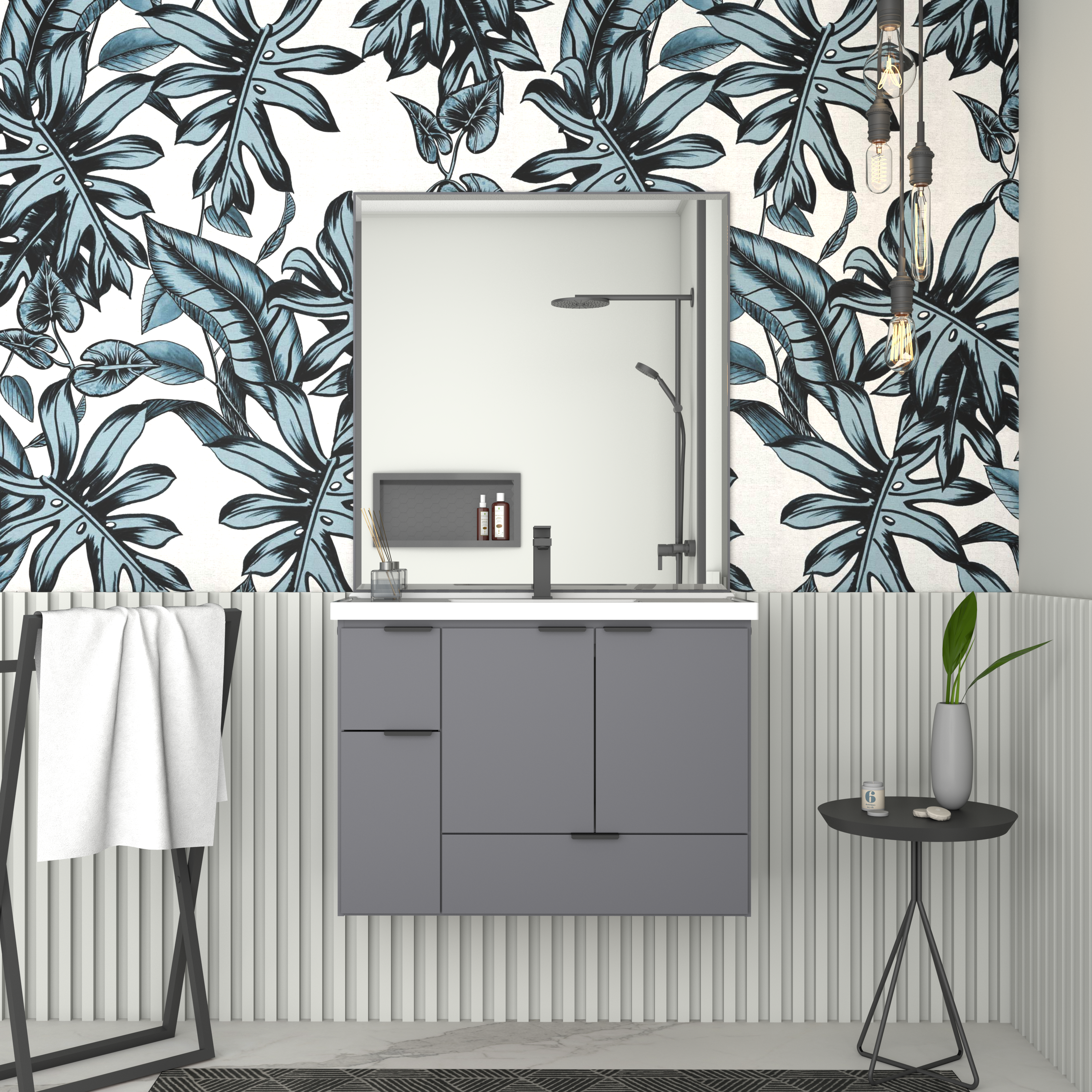 Orquidea Bathroom Vanity 80 cm