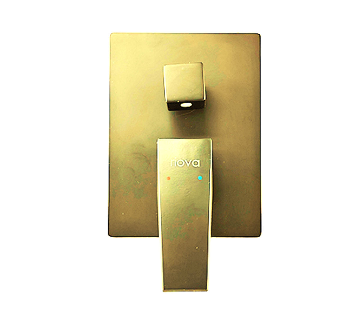 Riova Shower Mixer With Diverter Brass